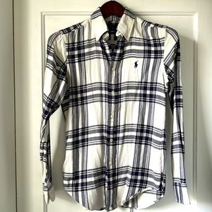 Ralph Lauren flannel button down shirt